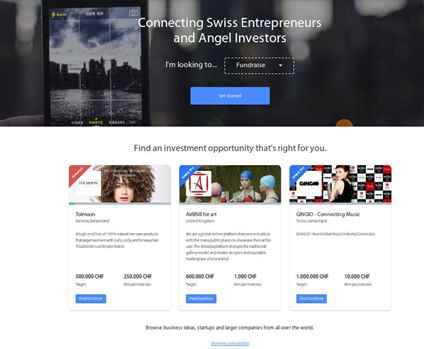 Submit a proposal and help you find an investor in Switzerland.